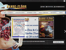 Tablet Screenshot of danse-floor.com